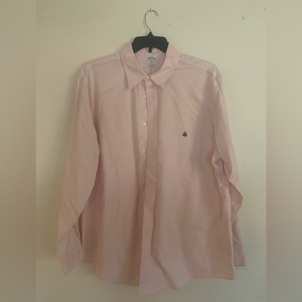 Brooks Brothers Pink Oxford 1818 Non Iron